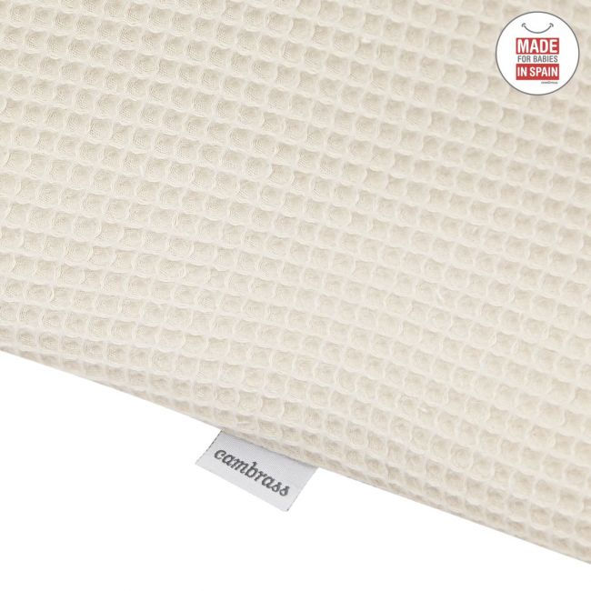 Juego 2 Piezas Funda Nordica Cuna 60 Sky Beige 100X140 Cm CAMBRASS - 4